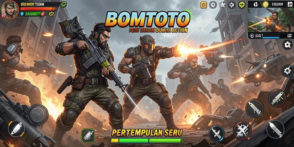 Gameplay seru dan grafis memukau di BOMTOTO.