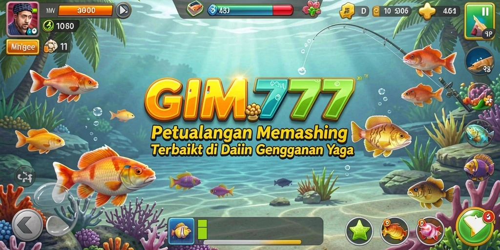 Tangkap ikan besar dan alami keseruan memancing di GIM777.