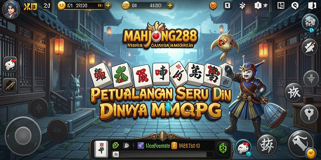 Tampilan permainan MMORPG yang epik dan mengasyikkan.