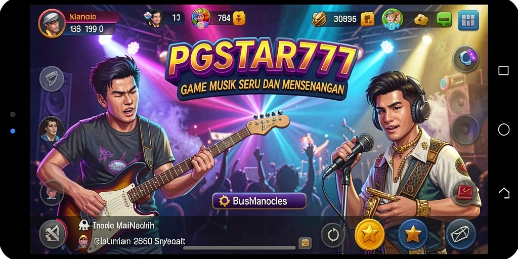 Tampilan gameplay PGSTAR777 yang menarik dan penuh warna.
