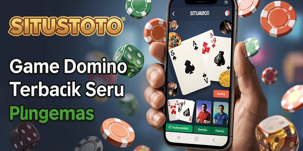 Tampilan gameplay seru dalam SITUSTOTO saat bermain domino.