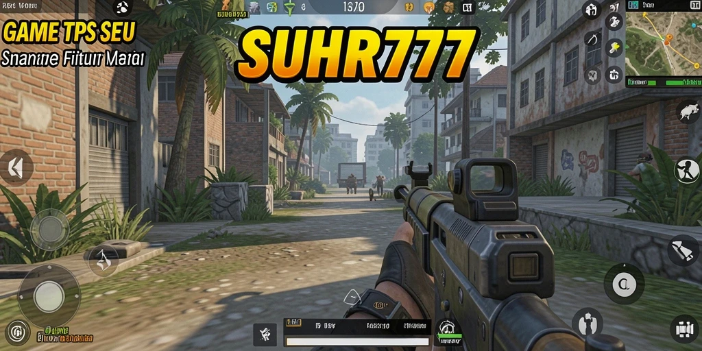 Tampilan gameplay seru dalam SUHU777 dengan aksi TPS mendebarkan.