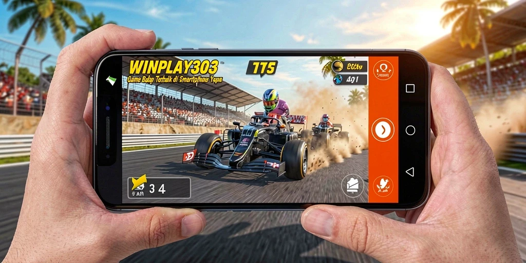 Tangkapan layar dari gameplay balapan yang seru di WINPLAY303.
